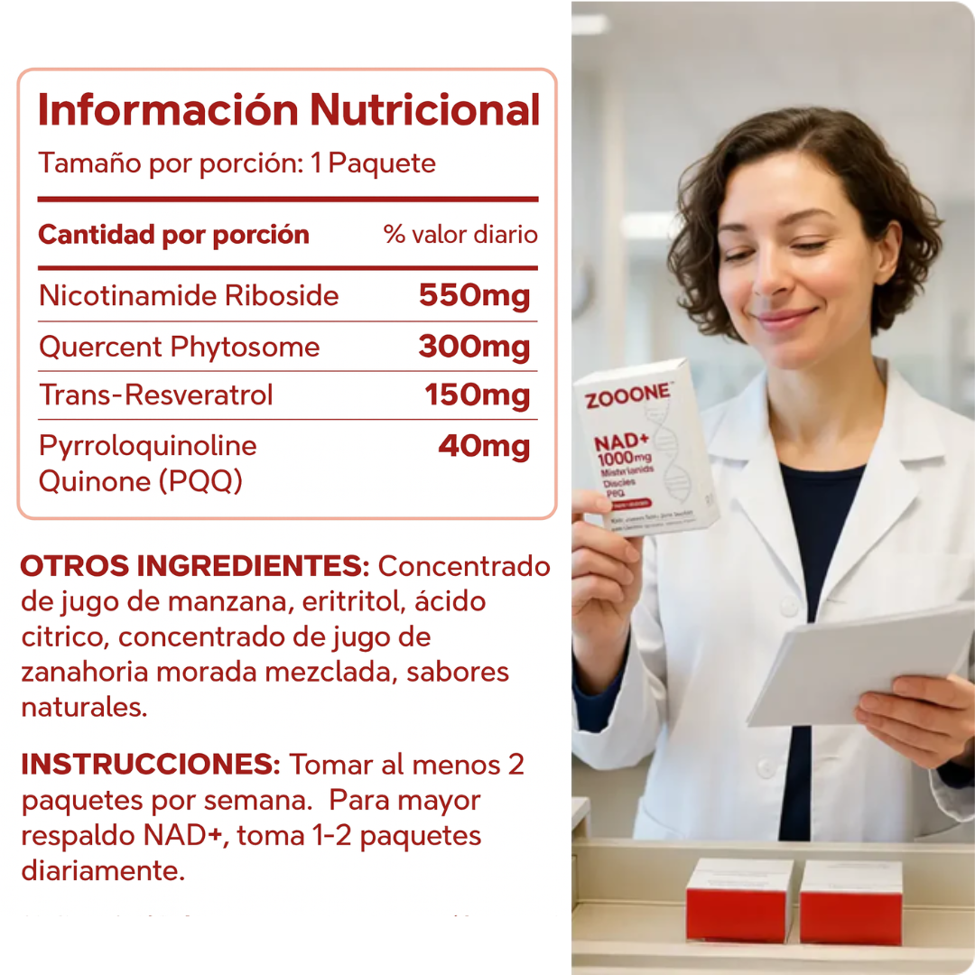 Zooone™ NAD+ 1000mg