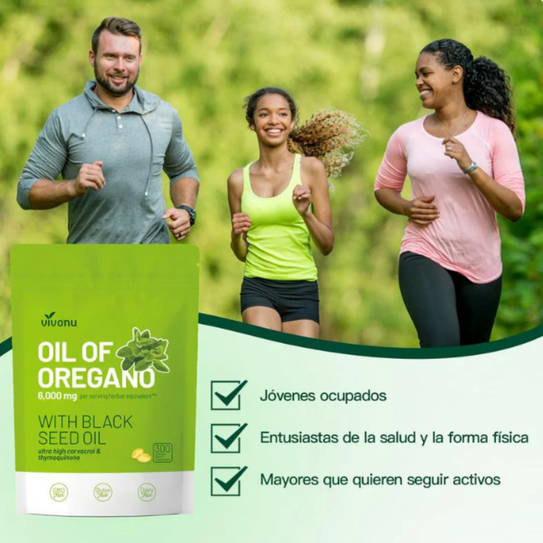 Vivonu™  Aceite de Orégano - Antioxidante Natural