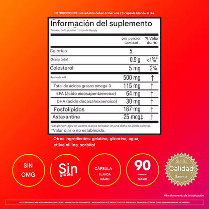 MegaRed™ Omega-3 Aceite de Krill