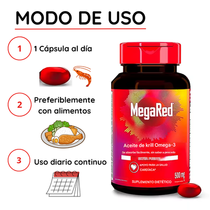 MegaRed™ Omega-3 Aceite de Krill