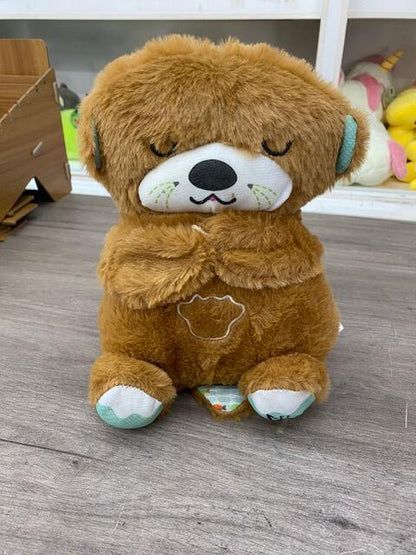 Mascota Interactiva para Dormir – Peluche de Nutria con Respiración y Música Relajante